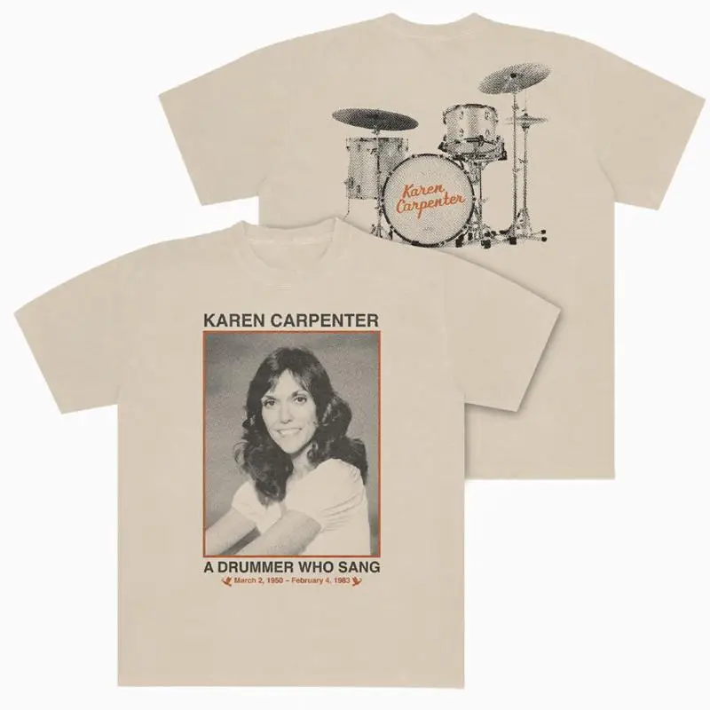 

Karen Carpenter Memorial Sand T Shirt All Size S 2345Xl Mc961