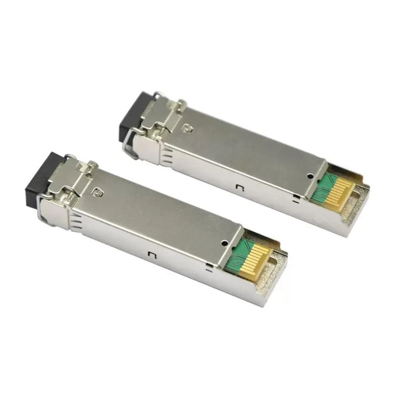 2Pcs LC Connector SFP Module Gigabit DDM BiDi 1.25Gb/s Single-Mode 1000BASE 3km LC Simplex Connector SFP Transceiver Module