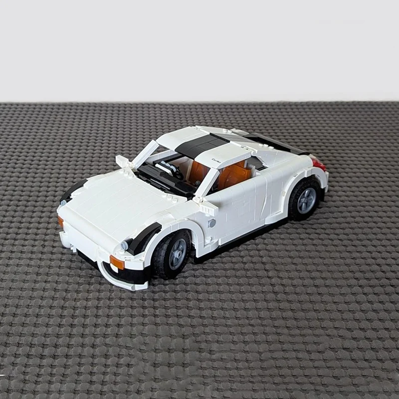 1128개 MOC 닛산 크리에이터 전문가 모델 블록 건축 조립 크리스마스 선물 DIY 창의적 장난감 아이디어 생일 선물