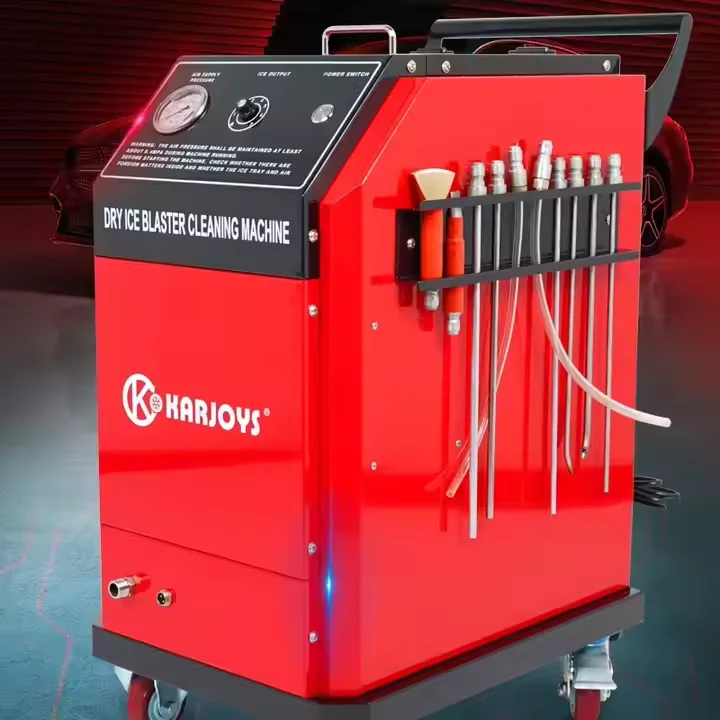 

Лидер продаж 2025 года, машина для очистки сухого льда Karjoys, машина для очистки сухого льда для автомобилей, машина для очистки сухого льда