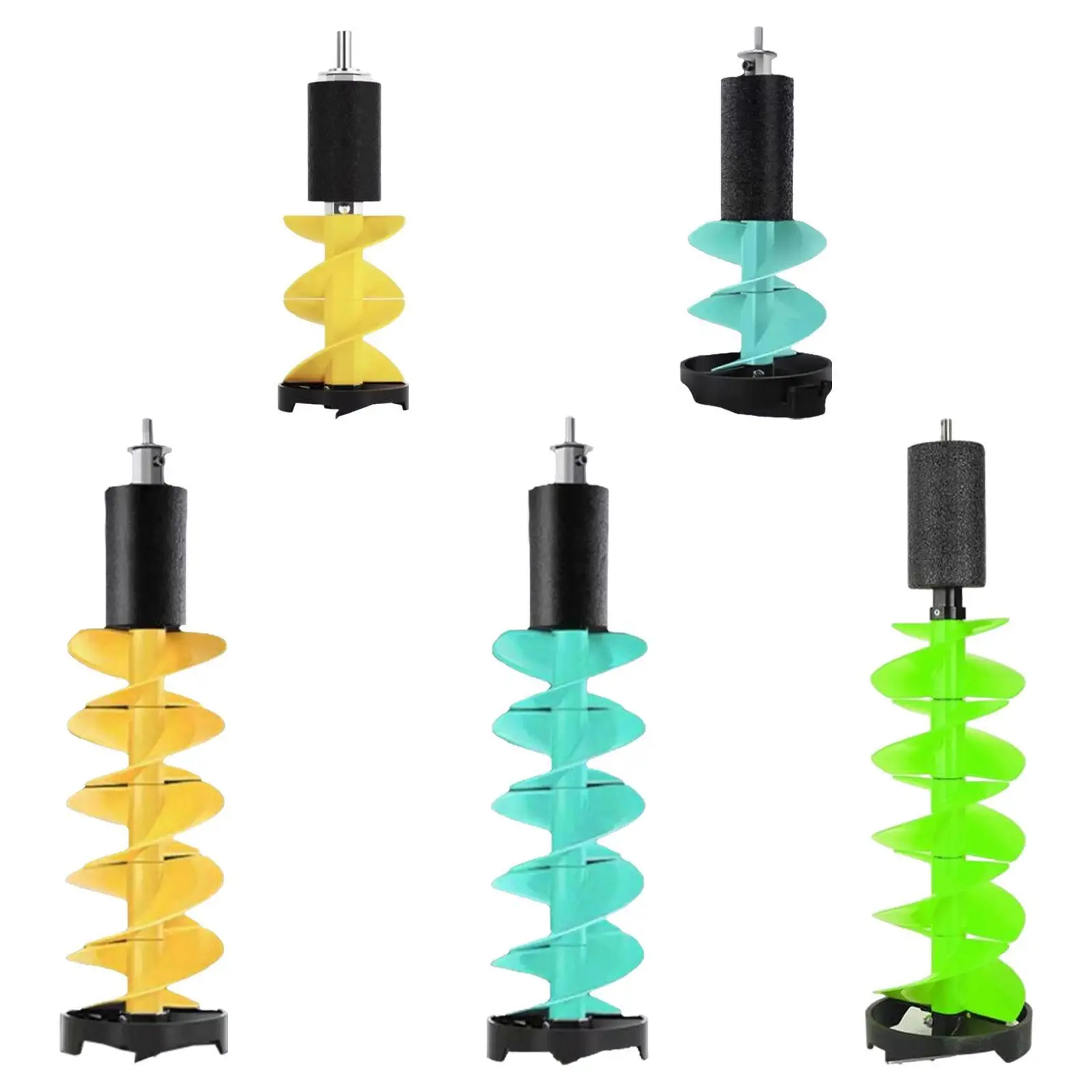 

Ice Drill Auger Ice Auger Portable Sturdy Fast Cutting Nylon Ice Fishing Accessories Ice Fishing Drill for Sea Fishing Winter