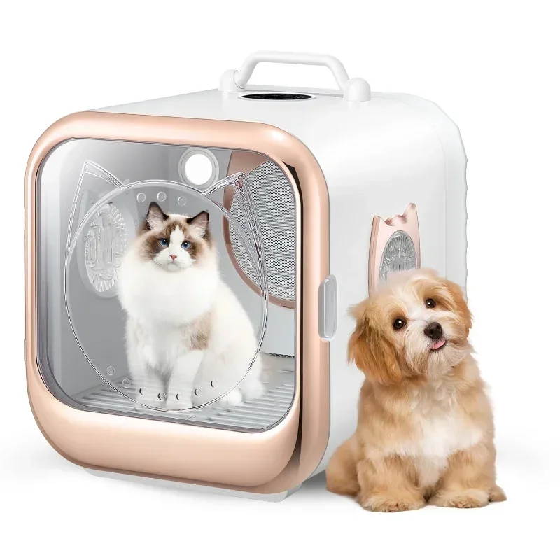 factory  prices automatic 63L pet dryer box  protecting pet hair custom fast dry cat dog hair cleaning dryer