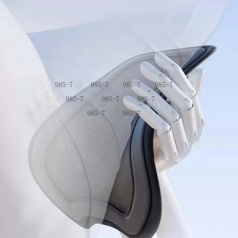 Breathable Seat Lumbar Pad, Lumbar Support Cushion for Prolonged Sitting