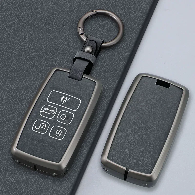 

Zinc Alloy For Land Rover Range Rover Sport Evoque Freelander For Jaguar XF XJ XE XJL XF Car Key Shell Bag Case Cover Bag Holder