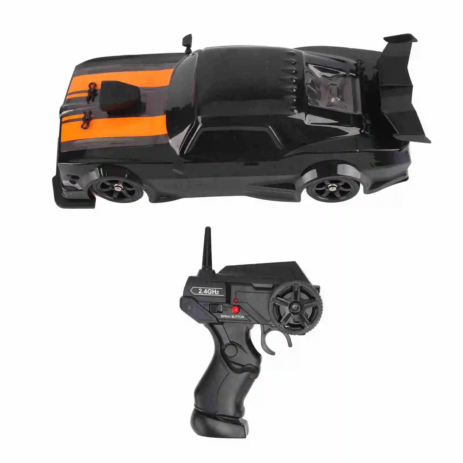 Coche de carreras RC 2,4 Ghz coche RC 16A04 1/16 coche de derrape RC simulado tracción en las 4 ruedas con luz LED coche RC para entretenimiento más de 6