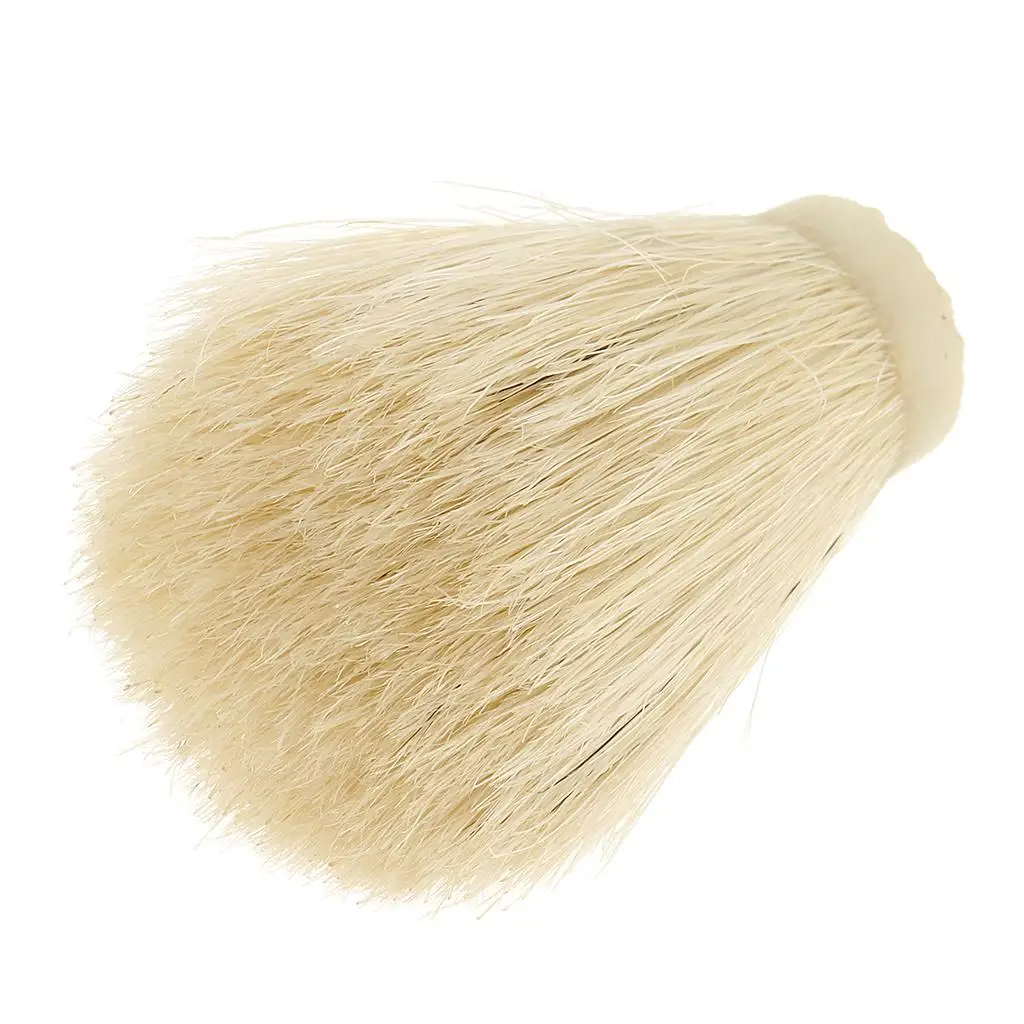 MagiDeal-barba de afeitar para hombres, cepillo de afeitar, cabezal de repuesto, tamaño de nudo, herramienta de afeitadora húmeda, salón de barbería, limpieza Facial de barba