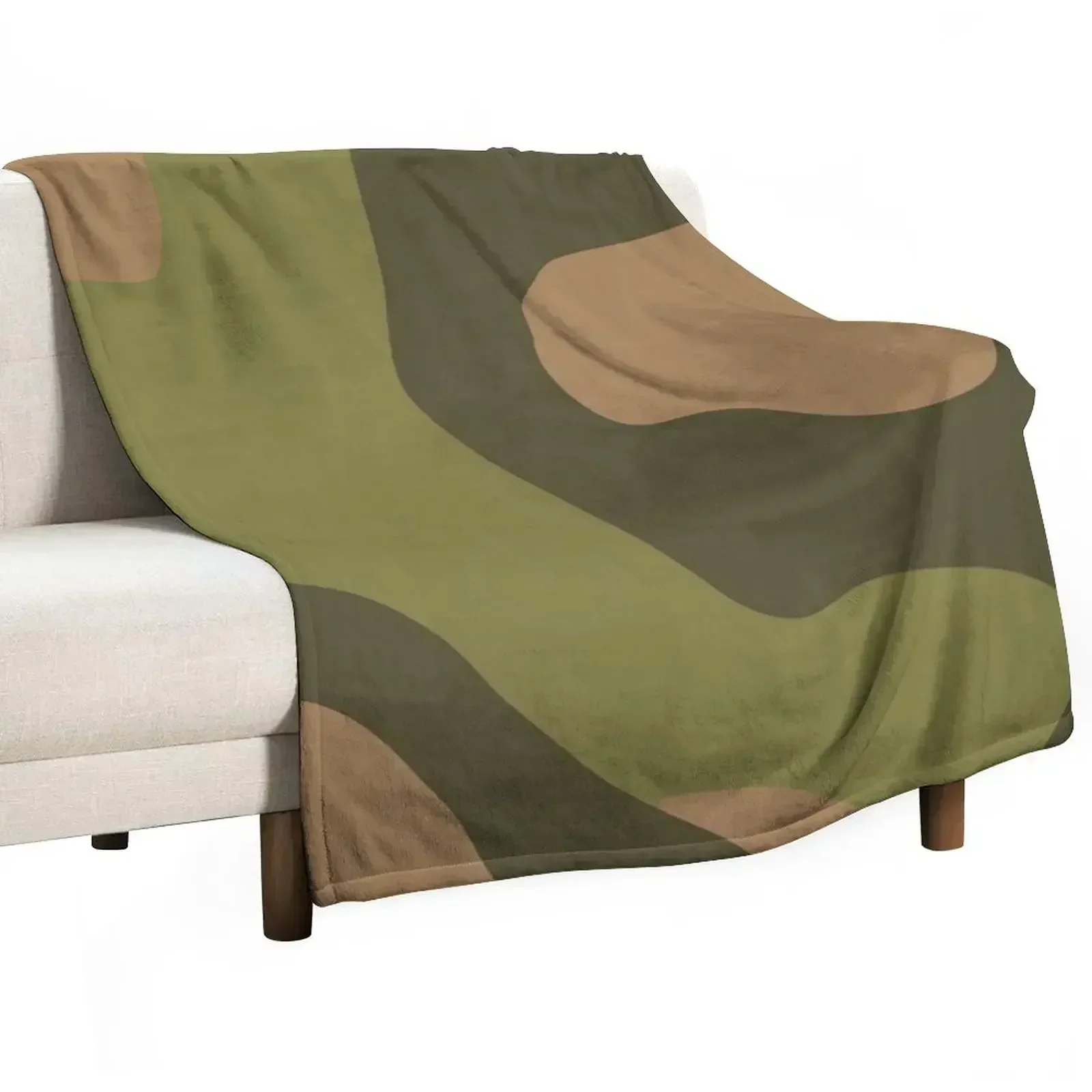 Norwegian M98 camo pattern Throw Blanket Luxury Brand Fashion Sofas Plaid Kid'S Nap warm winter Blankets