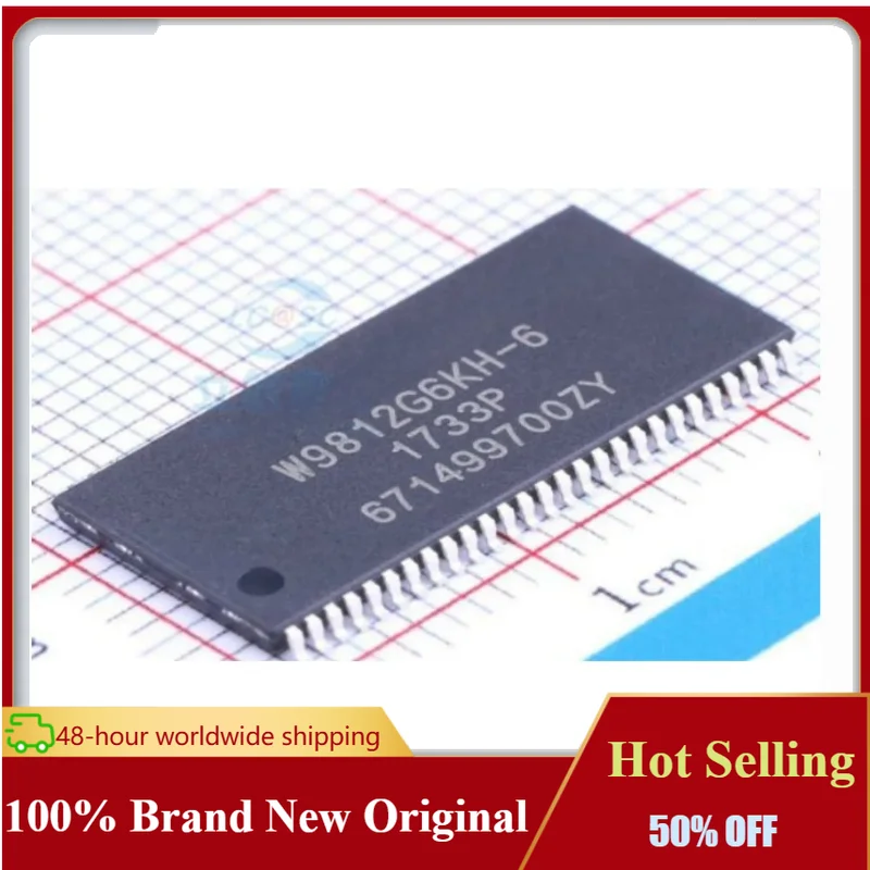 8PCS New Original W9812G6KH-6 W9812G6JH-6 TSOP-54 Brand New, in Stock, Hot Selling.