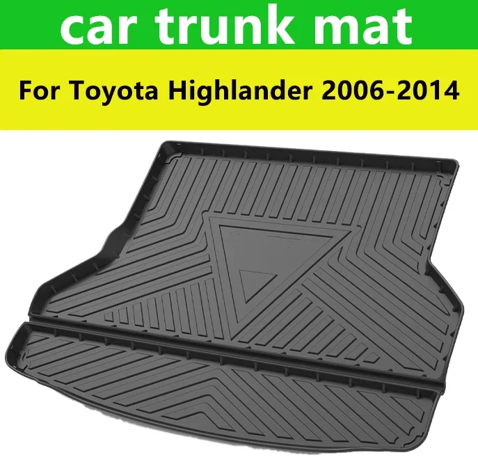 

Коврики в багажник автомобиля для Toyota Highlander 2006-2014, водонепроницаемая подушка для защиты от царапин, подушка для хранения из ТПЭ