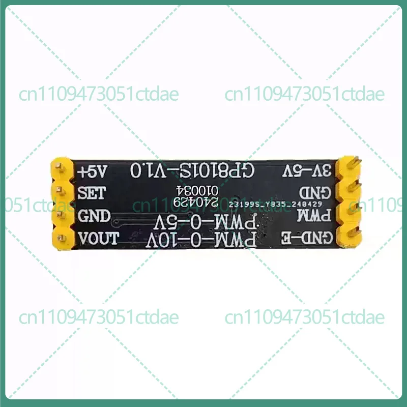 1-5pcs For GP8101S Module Single Channel PWM To 0-5V 0-10V Analog Voltage DAC Scheme Development Verification Board