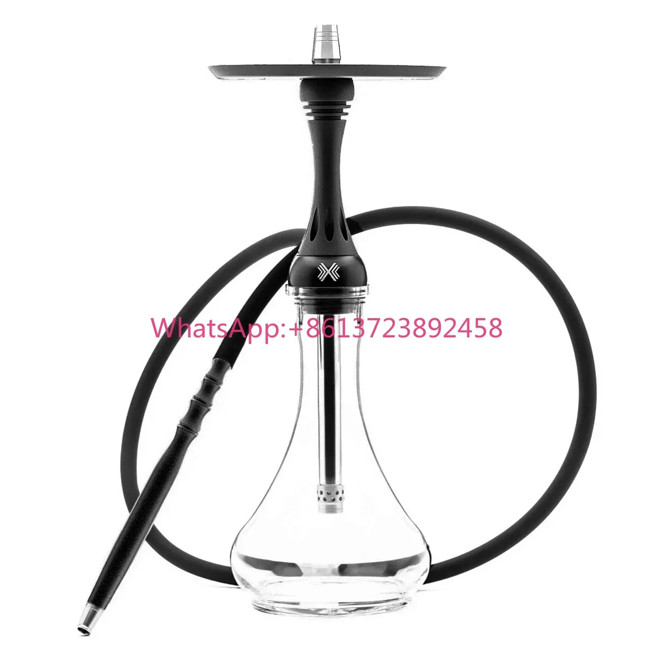 Shisha Hookah Alpha X Kappa Set with Glass Bottle Arabian Shisha Hookah Set