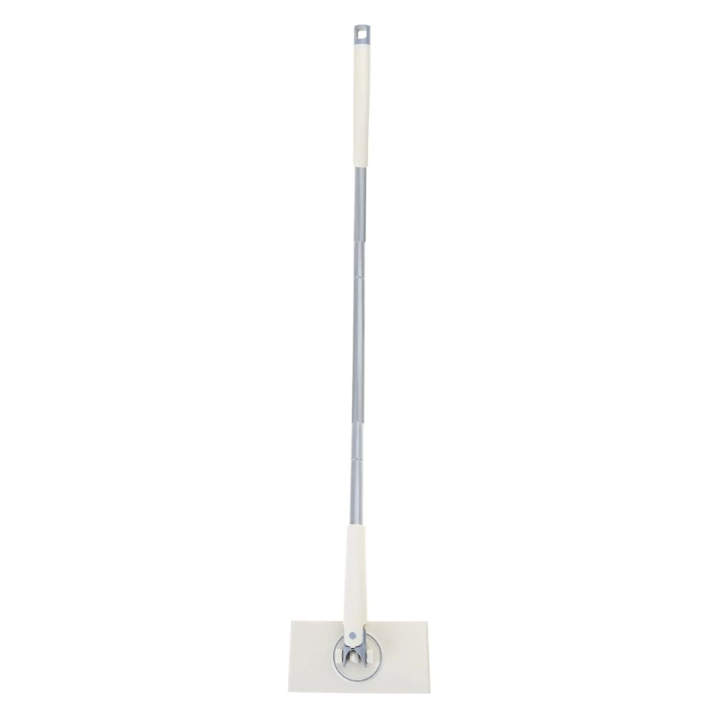 Effortlessly Cleaning Mini Sweeping Mop Flat Dust Mop with Auto Fabric Change 360°Rotation for Home Use Bathroom Mopping