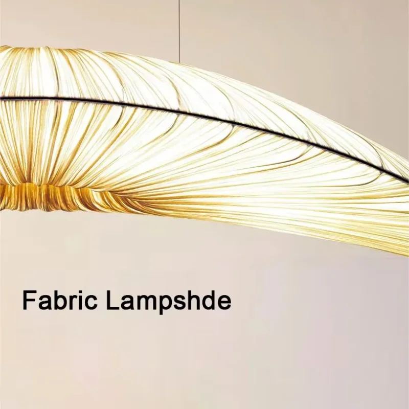 Art Sailboat Chandelier Designer Marine Cloth pendant lamp for Living room Dining Room kitchen Large Fabric Hanging Lights E27
