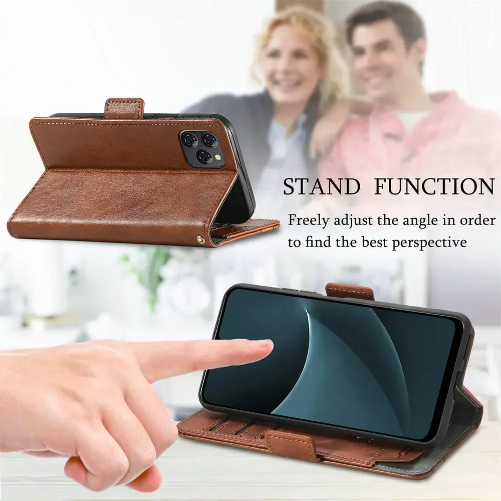 Anti-theft Leather Wallet Funda for Blackview A200 A53 Pro A55 C30 Oscal C70 C80 A95 A90 A80 Plus A85 C60 95 A 70 C 80 Flip Case