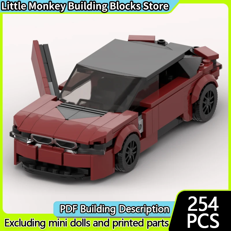 

Speed Racing Car Model MOC Building Bricks I8 Hybrid Sports Car Modular Technology Children Holiday Gifts Assemble Toys Suit