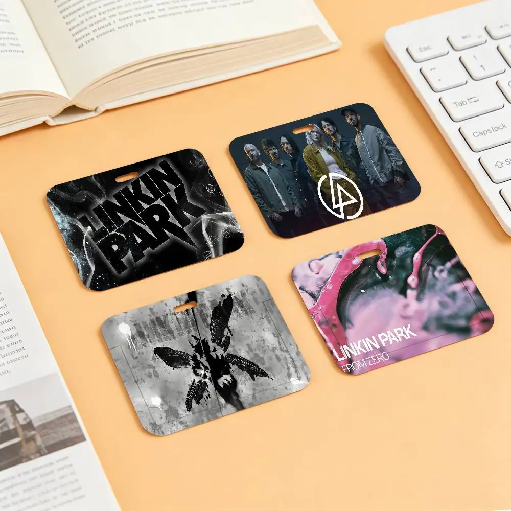 

Rock Band L-Linkin P-park Card Holder Applicable To ID Cards Bank Cards Public Transport Cards And Work Card