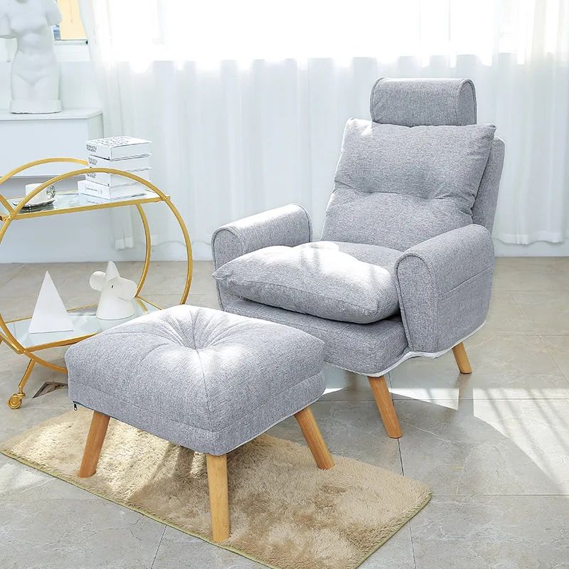 Lazy, sofá dormitorio individual balcón, sofá, cama ocio simple