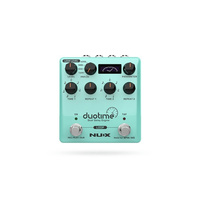NUX Duo Time NDD-6 pedal electric guitar effects 5 Delay types Anlog/Tape/Digital/Mod/Verb