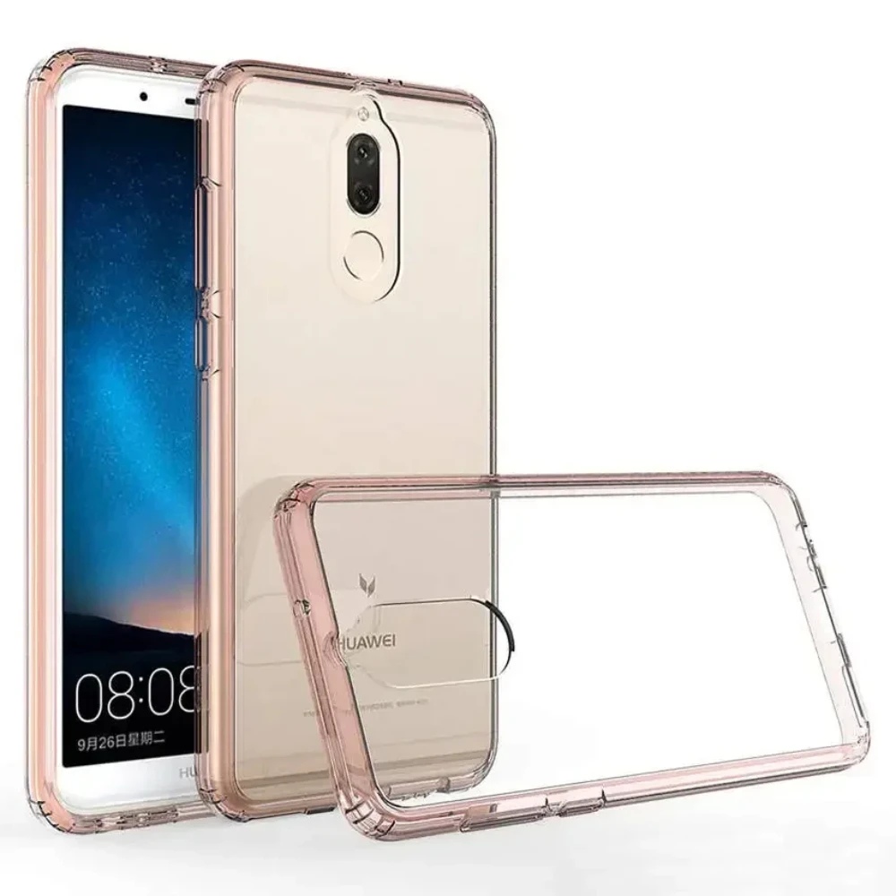 

TPU/PC Phone Case for Huawei Mate 10 Lite Funda Capa Shockproof Crystal Clear Shell Hard Back Cover