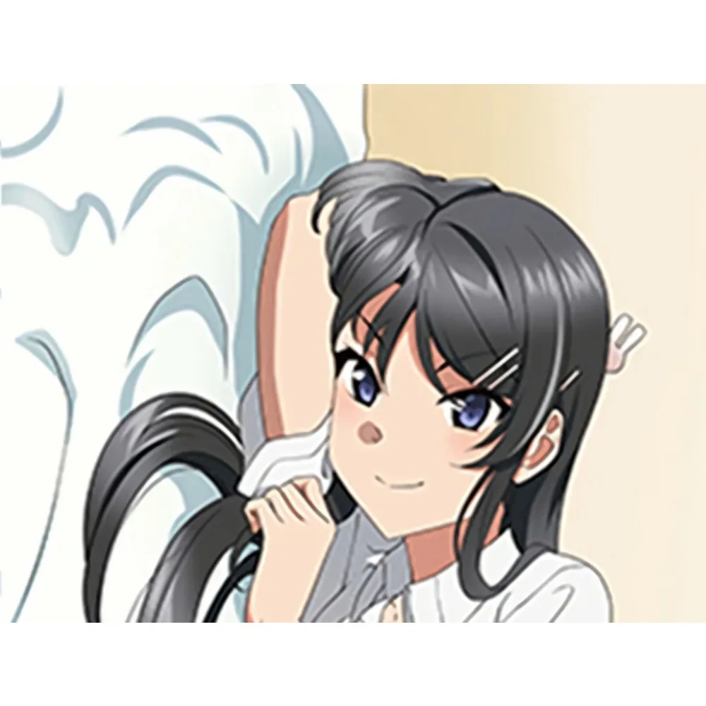Anime Mai Sakurajima Dakimakura Case Accessories Dual‑art Design Double‑sided Printing