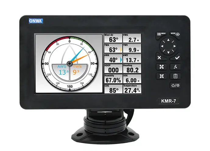 7-inch Multi-Function Display With NMEA0183 Multiplexer And NMEA2000