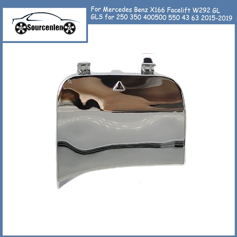 Front Tow Hook Cover Cap Eye for Mercedes Benz X166 Facelift W292 GL GLS for 250 350 400500 550 43 63 2015-2019 1668852423