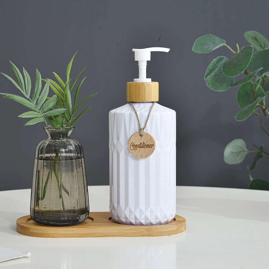 Bathroom Shower Dispenser Bottles for Shampoo Conditioner Body Wash Hands Dishes Dispenser Pump Soap Bottles