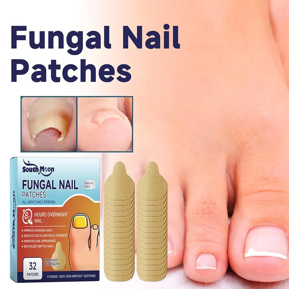 

21Pcs Toenail Fungus Patch Waterproof Nail Repair Patches Nail Ingrown Correction Stickers for Discolored or Damaged Nails