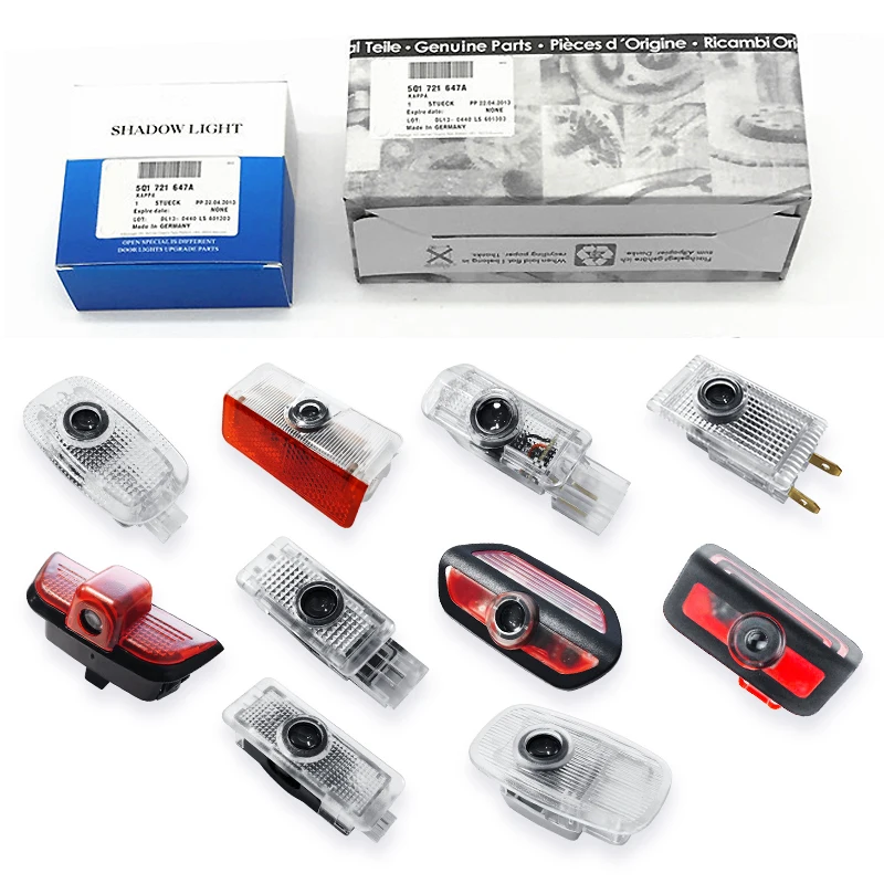 2PCS HD Car LED Door Projector Light For Mercedes Benz W164 X164 W208 W209 R171 R172 C199 W240 W210 A207 W223 C E S couple C207