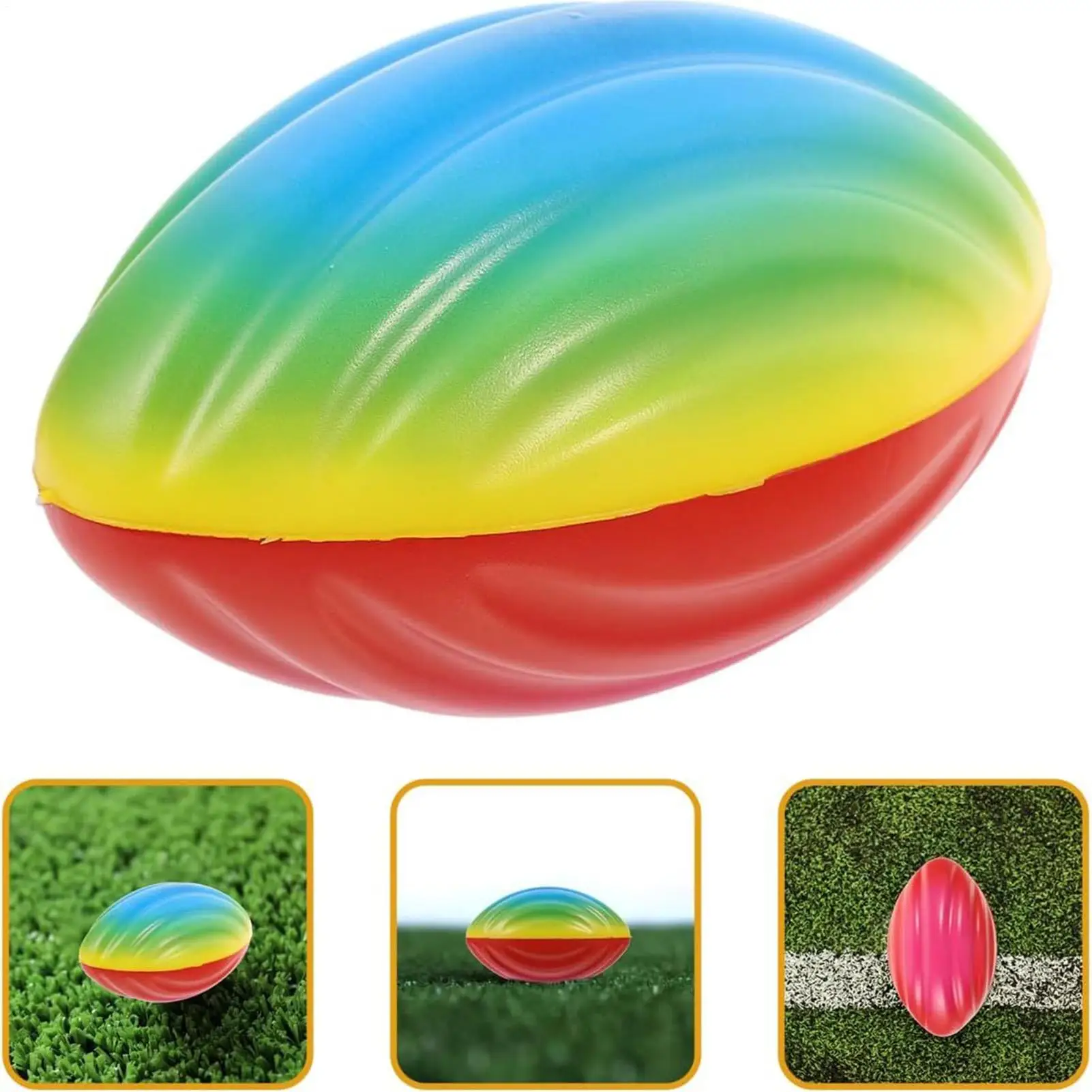 Pelota ligera sólida de agarre suave de fútbol de espuma de esponja antideslizante de fútbol para actividades al aire libre en interiores