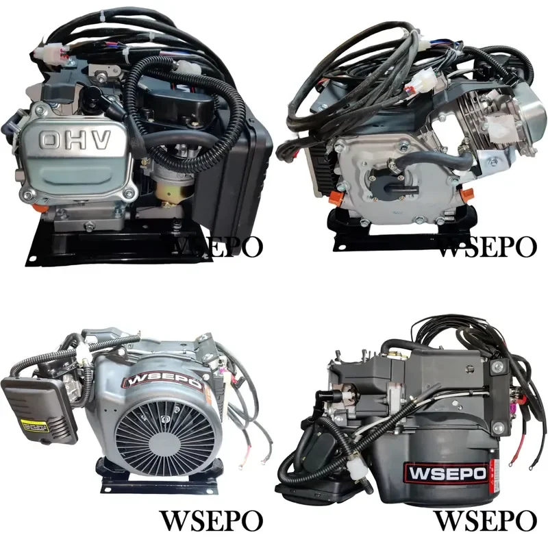 5kW Water Cooled Generator with Auto Start for E Tricycle and Mini EV Power Supply WSE5000SH Dual Fuel NG Propane Generator