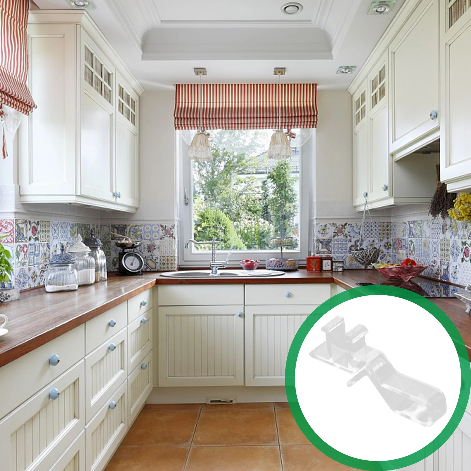 

Alipis 5pcs Metal Curtain Hooks Sealing Hangers for Sheer Drapes Pleat Clip Clothing Rack Home Decor