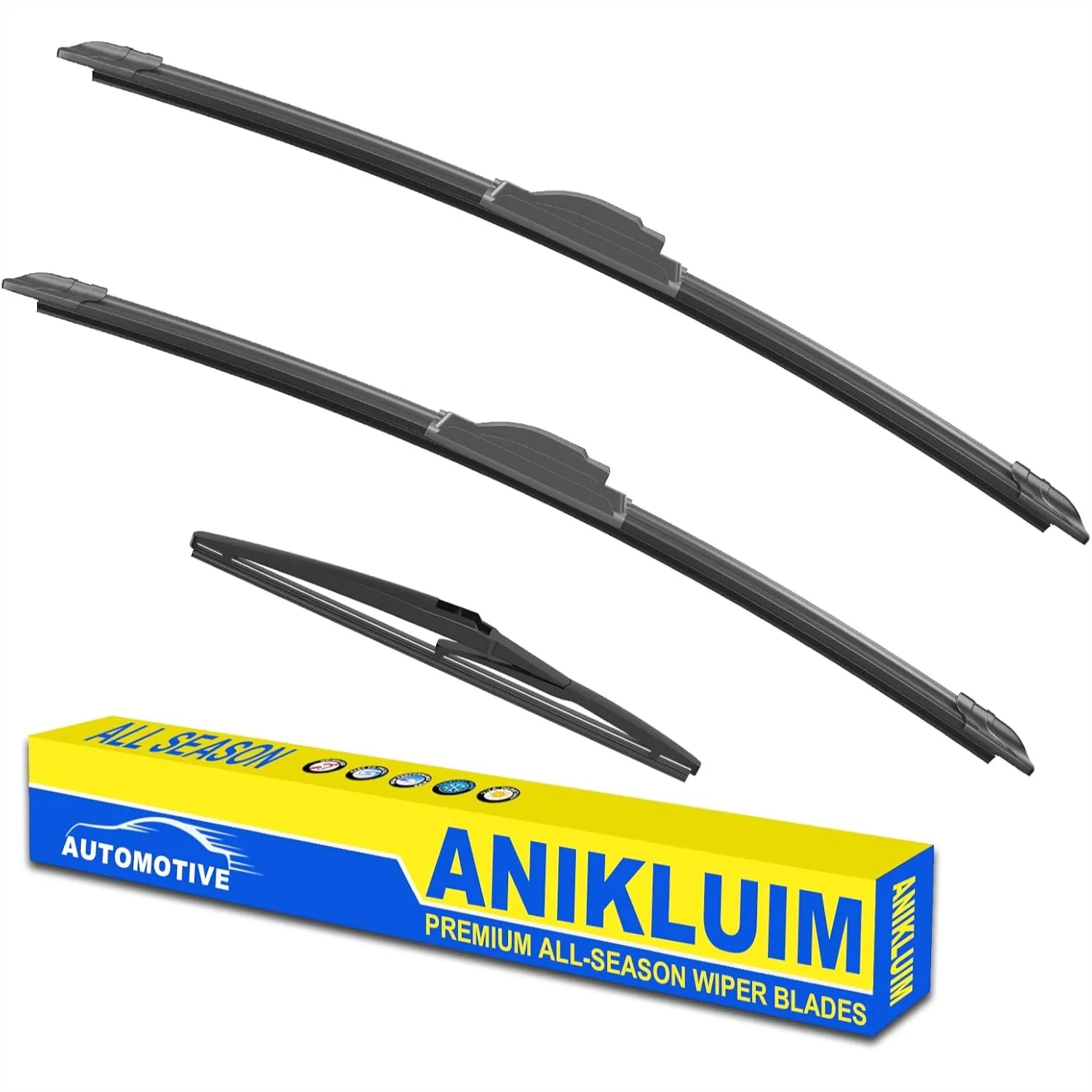 

26"+20"+12" Wiper Blades for 2011-2023 Lexus GX460, Original Factory Quality, Easy Installation, Pack of 3
