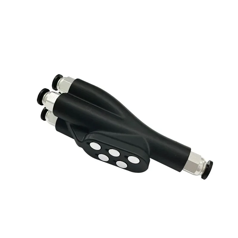 3D Printer Accessories AMS Connector ABS Magnetic Teflon Tube Transmitter 4 in 1 Out for Multi-color Printing