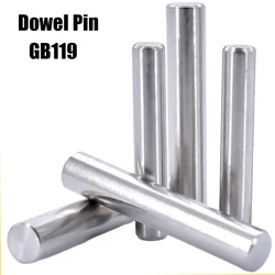 Dowel Pin GB119 M1 M1.5 M2 M2.5 M3 M4 M5 M6 M8 M10 Cylindrical Locating 304 Stainless Steel Fixing Shaft Pins Round Solid Rod