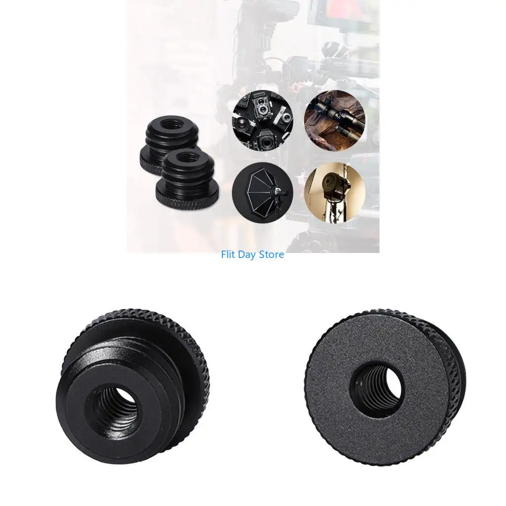 F92C 1/4 Female to 5/8-11 Male Screw Adapter for Mounting Camera Monitor Tripod