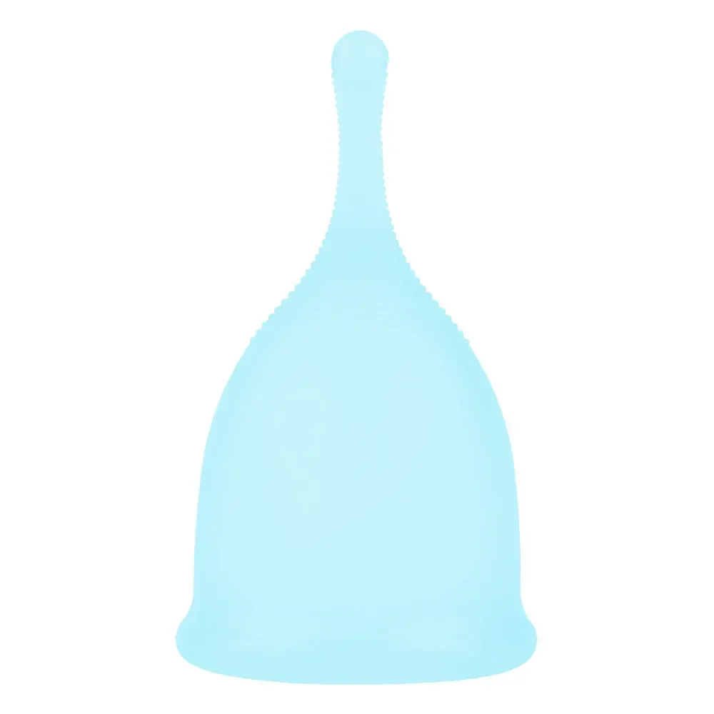 1pc Menstrual Cup Medical Silicone Lady Feminine Hygiene Copa Women Period Soft Grade with Storage Case Leak-proof Reusable