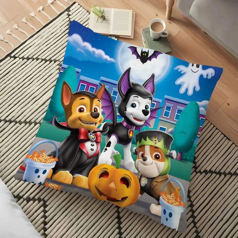 باو دوريات أنيمي طباعة غطاء وسادة ، مطاردة سكاي ، وسادة كارتون لطيف ، ديكور الهاليان ، إكسسوارات منزلية ، هدايا الموضة للأولاد والبنات