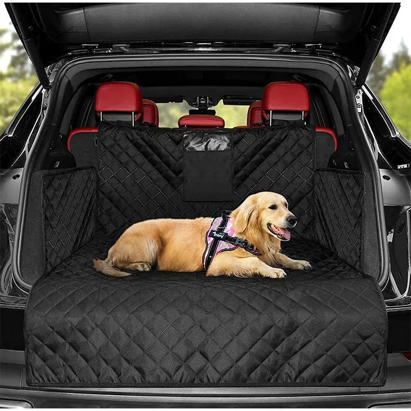 Waterproof Wear‑Resistant Dog Car Seat Cover Portable Rear Bench Pet Protector Liner Mat for SUV Cars Trucks Dogs Cats Travel