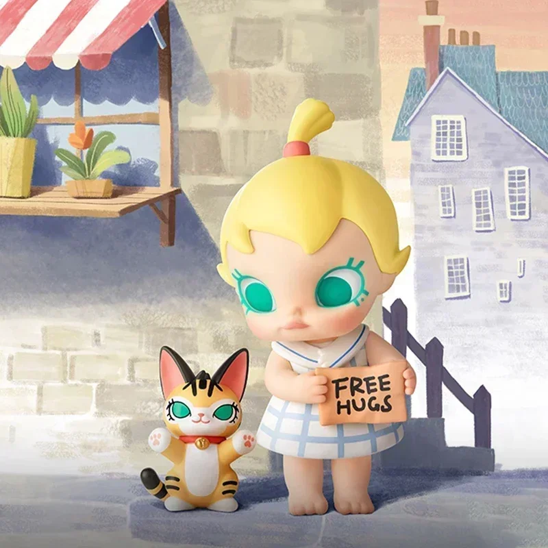 Pop mart bebê molly minha descoberta enorme série na moda cego caixa aleatória brinquedos caixa misteriosa acho saco figura de ação presente surpresa