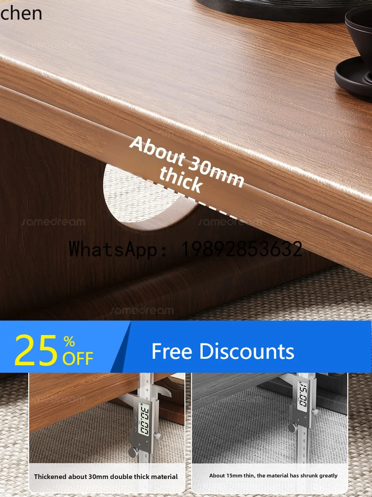 A Solid Wood Bay Window Small Table Tatami Home Kang Table Window Sill Coffee Table Bedroom Floor Sitting