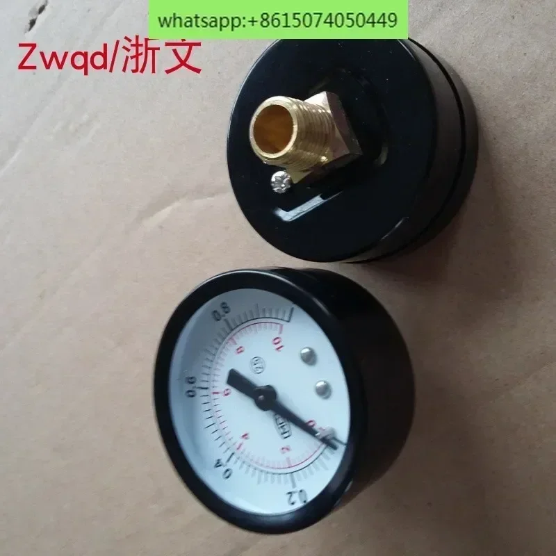 Pneumatic pressure gauge Y40-01 Y50-02 Air source pressure gauge Thread 1 point Disc gauge 40MM 50MM Thread 2 points