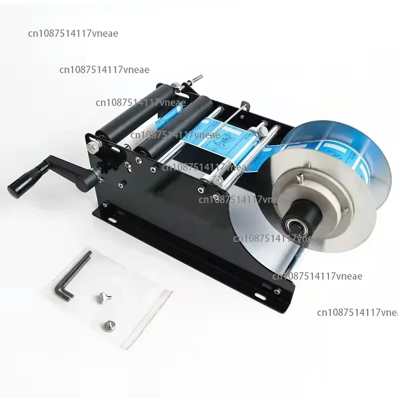 Electric Semi-Automatic Bottle Labeling Machine for Beverages Food Apparel for Metal Glass Paper Wood Packaging New