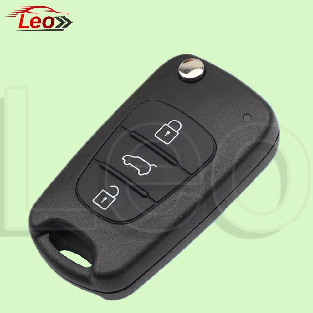 Chave remota flip do carro 433mhz id: 46 chip para kia picanto sportage k5 k2 para hyundai i20 i30 ix35 i35 acento solaris elantra picanto