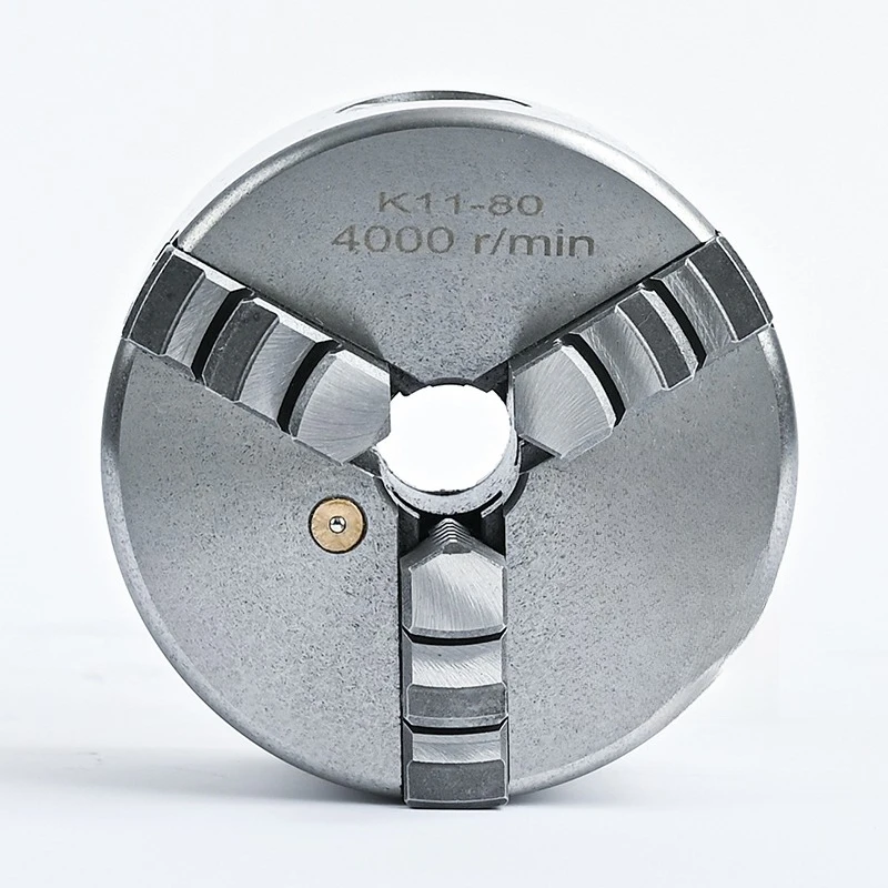 

Mini Lathe Chuck K11-803 Jaw Self-centering Chuck 80mm Manual Metal Lathe Chuck