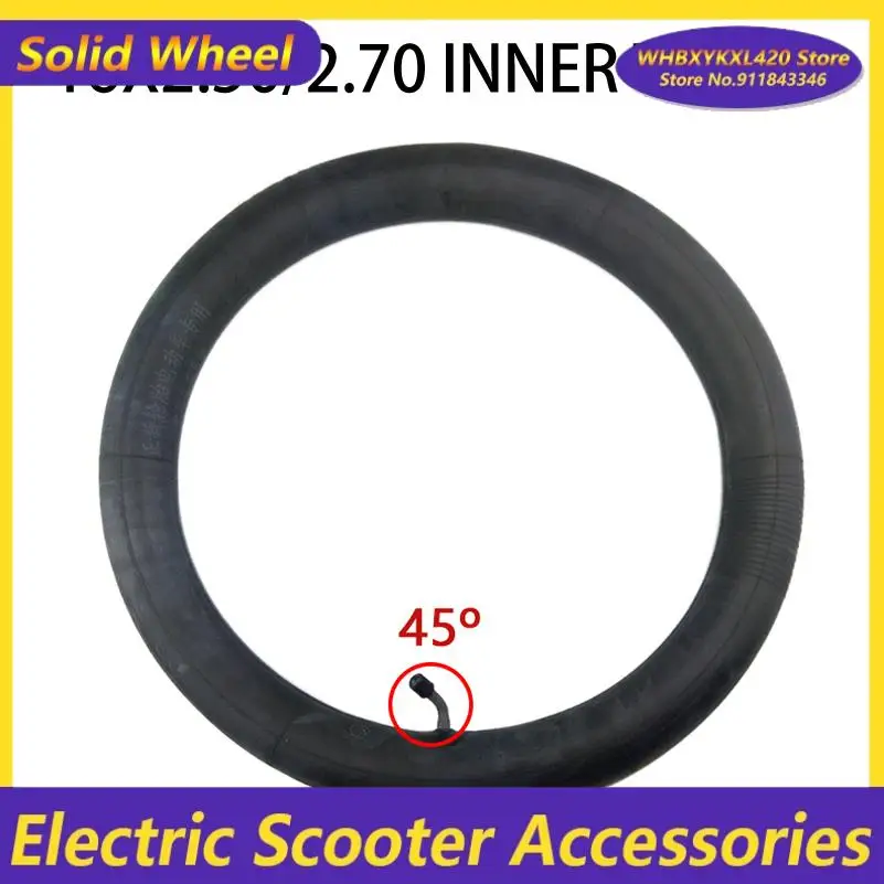 16 Inch Butyl Rubber Inner Tube 16x2.50 16x2.70 for Electric Scooter E-bike Bike Cycling Inner Tire Rubber Tube Tyre Parts