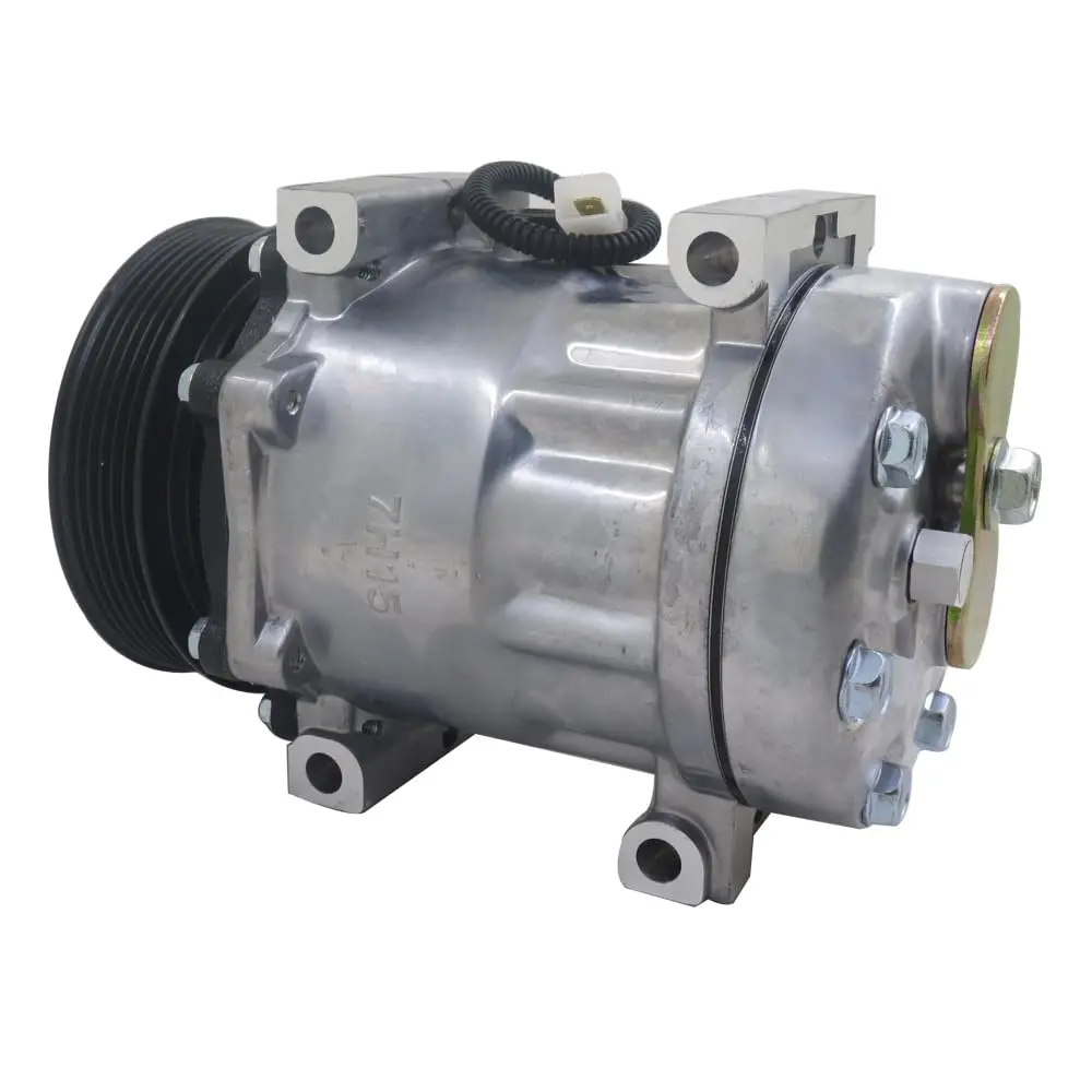 Replacement 4281803M1 A C compressor For Massey Ferguson SANDEN 12 VOLT 6 GROOVE SANDEN 7H15 SD 7H15 Sanden 8244