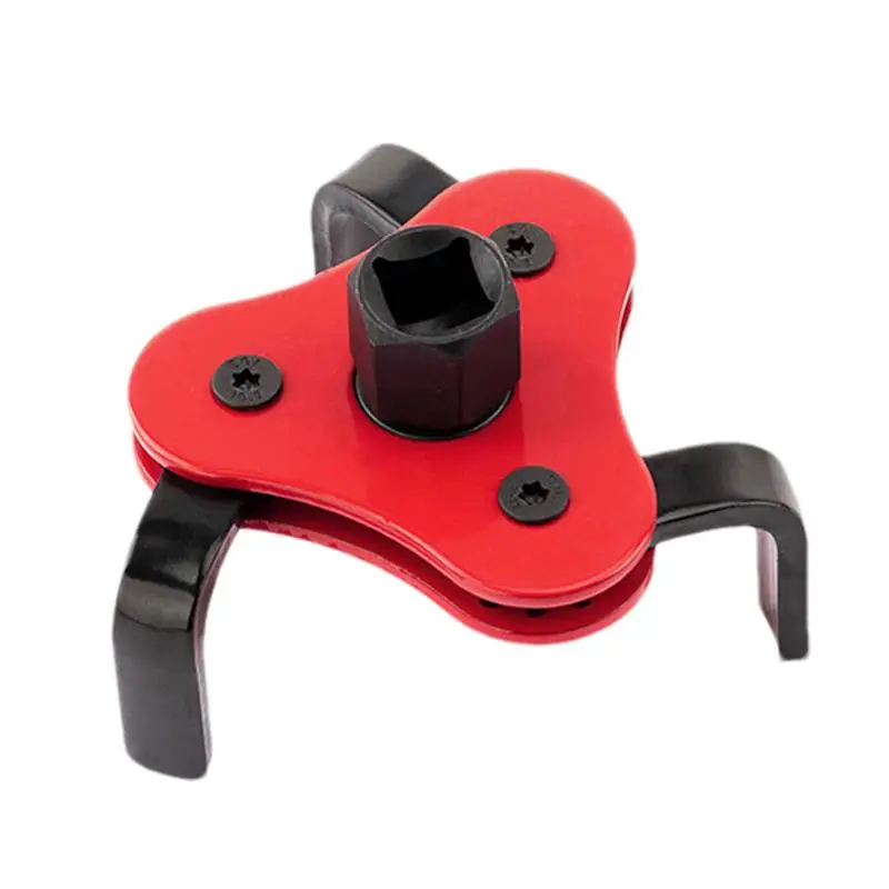 

Oil Filter Removal Tool Multi-Function 3-Jaw Oil Filter Removing Tool Anti-Skid Filter Wrench Removable Oil Filter Tool For