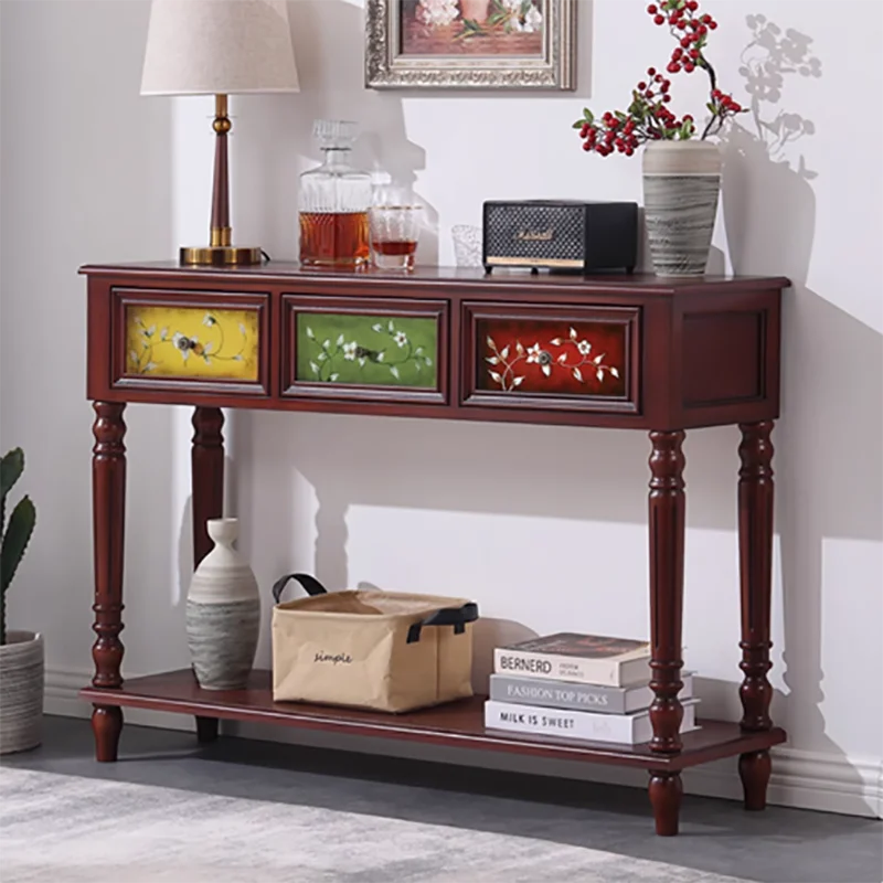 

Aesthetic Elegant Console Tables Premium Beauty Trendy Classic Console Tables With Storage Luxury Table Console Entrée Furniture