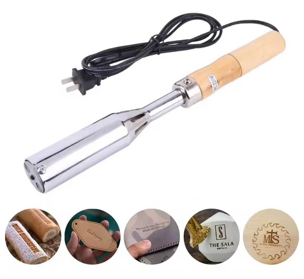 Electric Branding Hot Tool Customized Branding Iron Personalized Wood Stamp Leather Stamp Heating Iron Food Stamp Custom Logo